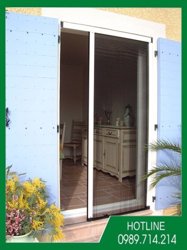 Cửa lưới chống muỗi dạng mở